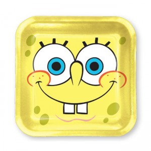 Pappteller Spongebob