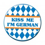 Button "Kiss me I´m german"