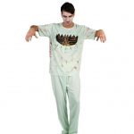 Patienten Kostüm "Entlaufener Zombie"