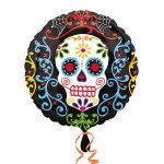 Folien-Ballon "Dia de los Muertos"