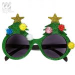 Party-Brille „Lustiges Weihnachtsfest“