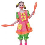 Mädchen-Kostüm „Clown“