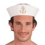 Weiße Seemütze „Marine“