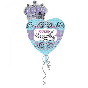 XL Folienballon "Queen of Everything"
