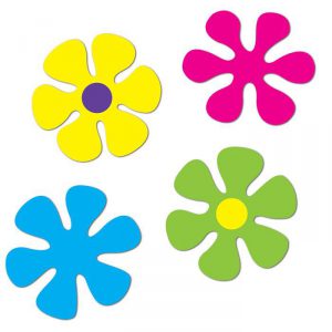 Raumdeko Flower-Power Blumen 