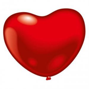 XXL Luftballon "Rotes Herz"