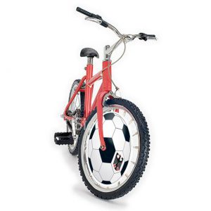 Fahrrad-Zierfelgen Fußball Deutschland 40 cm 4-tlg.