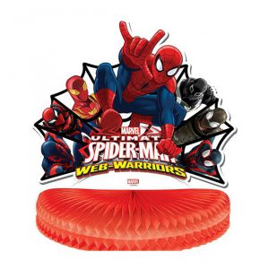Tischaufsteller "Spiderman - Web Warriors" 29,7 cm