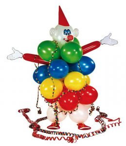 Luftballon Deko-Set "Clown" 53-tlg.