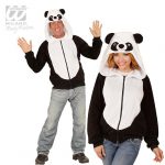 Plüschjacke "Panda"