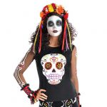 Langarm-Shirt "Dia de los Muertos"