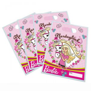 Geschenk-Tütchen "Barbie im Pferdeglück" 6er Pack