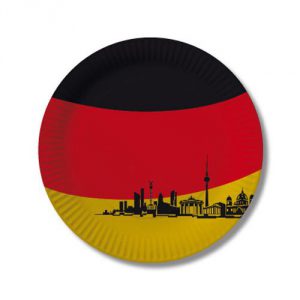 Pappteller "Deutschland - Berlin" 10er Pack