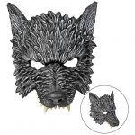 Halbmaske Werwolf 25 cm