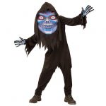 Kinder-Kostüm "Skelett" mit Riesenmaske 2-tlg.