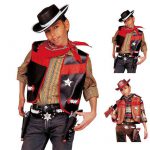 Kinder Kostüm-Set "Wilder Cowboy" 4-tlg.