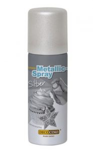 Lebensmittel-Farbspray "Metallic" 50 ml