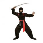 Kinder-Kostüm "Kleiner Ninja" 4-tlg.