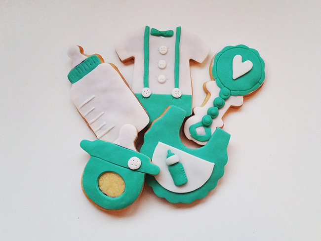 Zuckersüße Kekse für die Babyparty! › Partyfotos unserer ...